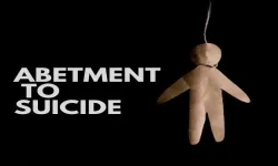 Abetment of Suicide -- Filing of Legal Proceedings Against Person Who Later Dies by Suicide -- No offence without intention to drive him to suicide